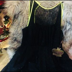 Black Vera WAng PRincess HOliday Party Dress